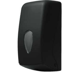 Distributeur pour bobine maxi 190 mm d'essuyage à dévidage central - NOIR