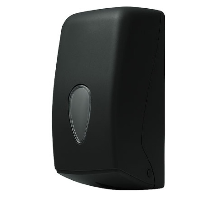 Distributeur pour bobine maxi 190 mm d'essuyage à dévidage central - NOIR