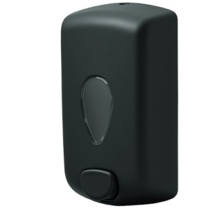 Distributeur de savon liquide et gel 1 litre - NOIR
