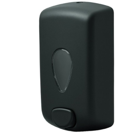 Distributeur de savon liquide et gel 1 litre - NOIR