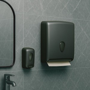 Distributeur autocut pour bobine d’essuyage - NOIR