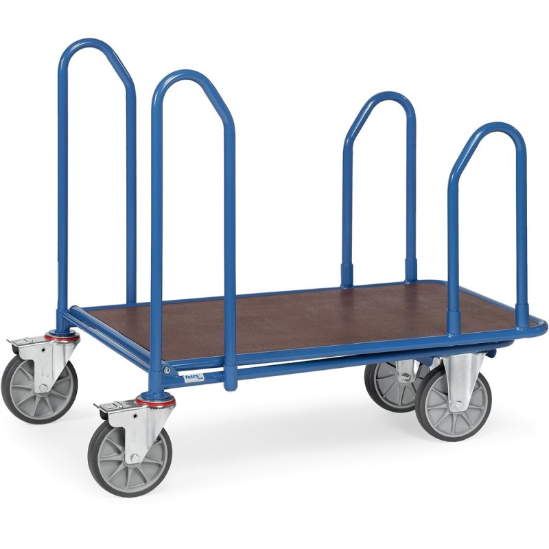 Chariot emboîtable avec arceaux latéraux en tube