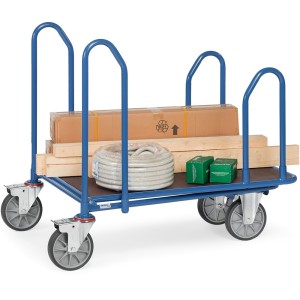 Chariot emboîtable avec arceaux latéraux en tube