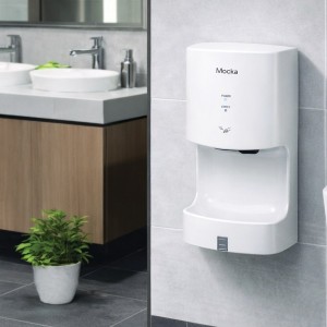 Smart seche-mains à aire pulsé 1350 W - BLANC