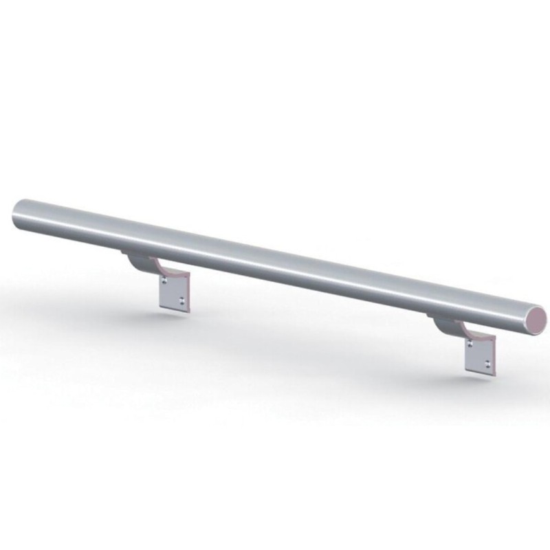 Support à visser 34 finition anodisé argent pour main courante 504 S - VACHETTE ASSA ABLOY