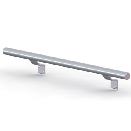 Support à visser 34 finition anodisé argent pour main courante 504 S - VACHETTE ASSA ABLOY