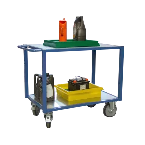 Servantes établis 2 plateaux tôle galva 500 kg - FIMM