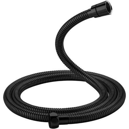 Flexible Douchette noir, Tuyau de Douche, 1.8 m