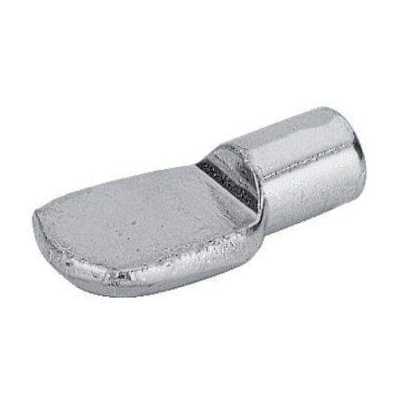 100 Taquets plats à douille diamètre 5 mm finition laitonné