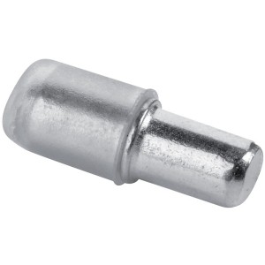 Taquets d'étagère cylindriques avec collerette 5 mm