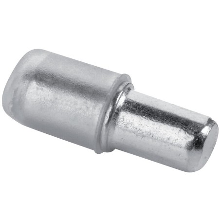 Taquets d'étagère cylindriques avec collerette 5 mm