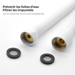 Flexible PVC Tuyau de douche 150 cm universel Flexible PVC Tuyau de douche 150 cm universel