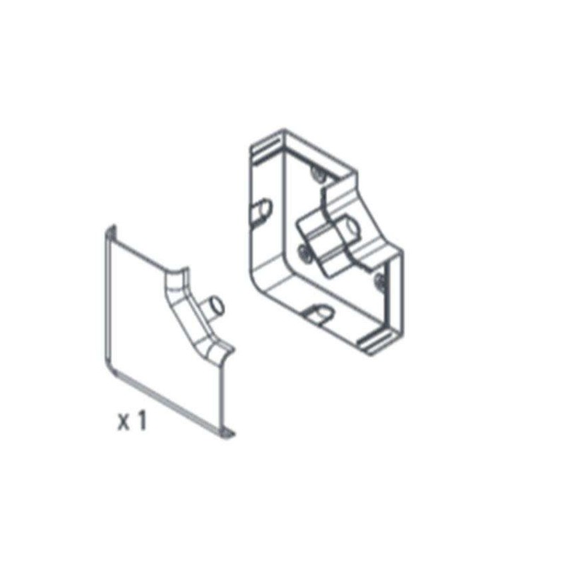 Coude pour silent+ mini lime speediduct Coude pour silent+ mini lime speediduct