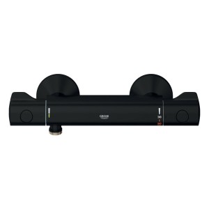 Mitigeur thermostatique de douche Grohtherm 800 noir - GROHE