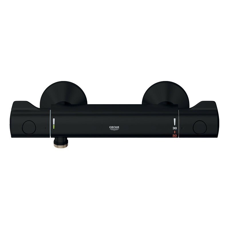 Mitigeur thermostatique de douche Grohtherm 800 noir - GROHE Mitigeur thermostatique de douche Grohtherm 800 noir - GROHE