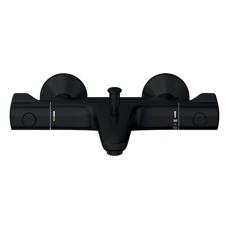 Mitigeur thermostatique bain/douche mural Grohtherm 800 noir - GROHE Mitigeur thermostatique bain/douche mural Grohtherm 800 noir - GROHE