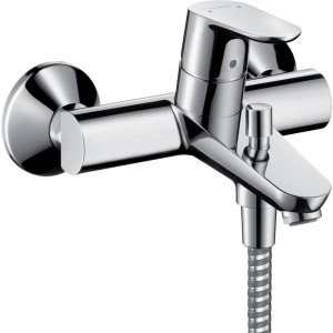 Mitigeur bain/douche mural Focus E² - HANSGROHE