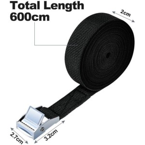 Sangle d'Arrimage 6M noir