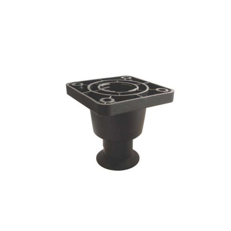 Pied réglable - 100mm - Plaquette 102x80mm sans lamage