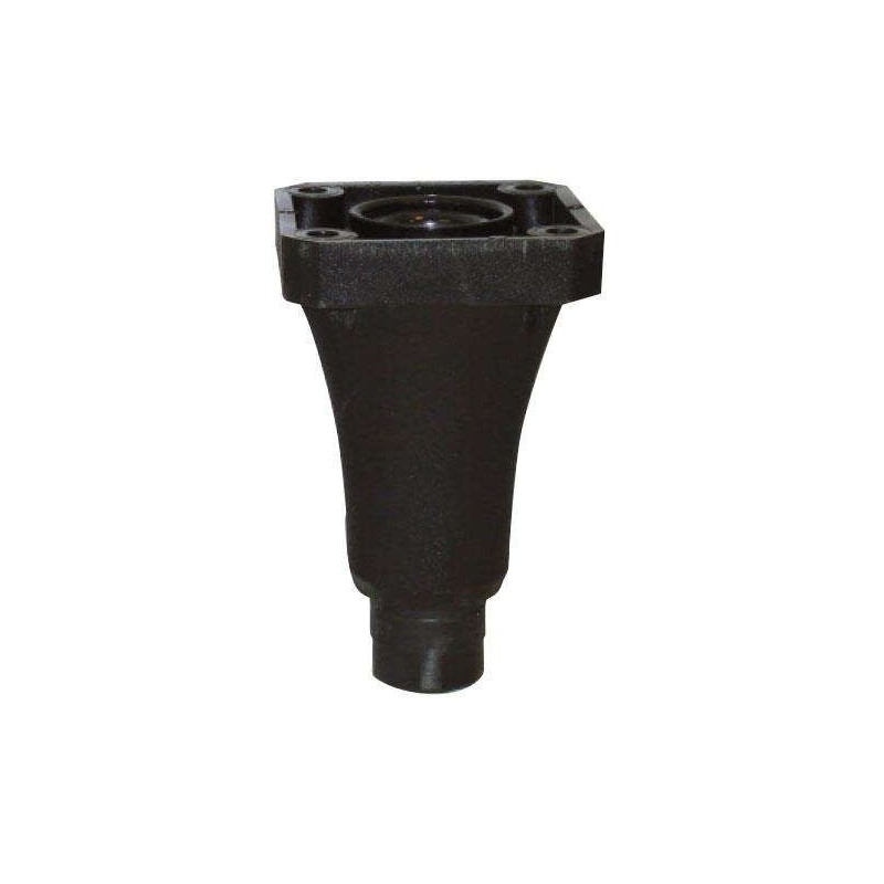 Pied réglable noir - 150mm - réglage 70mm - fixation 95x95mm Pied réglable noir - 150mm - réglage 70mm - fixation 95x95mm