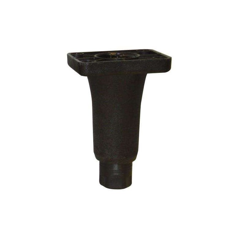 Pied réglable noir - 150mm - fixation 102x80mm Pied réglable noir - 150mm - fixation 102x80mm