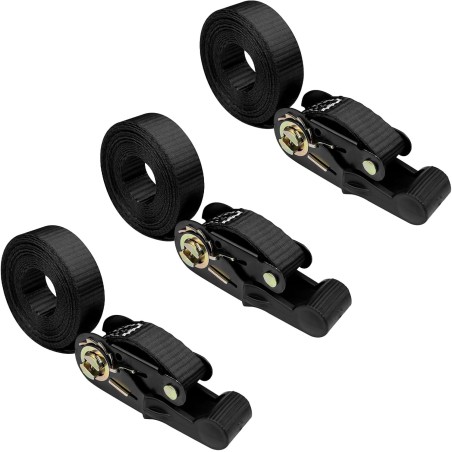 Lot de 3 sangles à Cliquet 4M