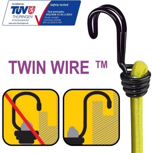 Lot de 6 tendeurs Rouge/Vert/Jaune Lot de 6 tendeurs Rouge/Vert/Jaune