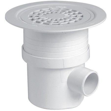 Siphon de sol PVC Blanc Sitar - NICOLL