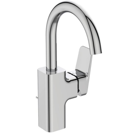 Mitigeur lavabo Ceraplan Col de cygne Hauteur 200mm Bec tube haut