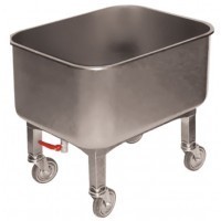 Chariot et cuve alimentaire