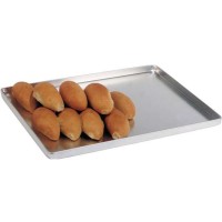 Plats aluminium mat