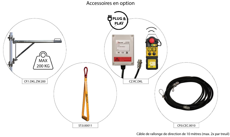 Treuil de levage électrique DKL