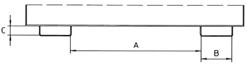 Godet pour le chargement et le transport de matériaux en vrac